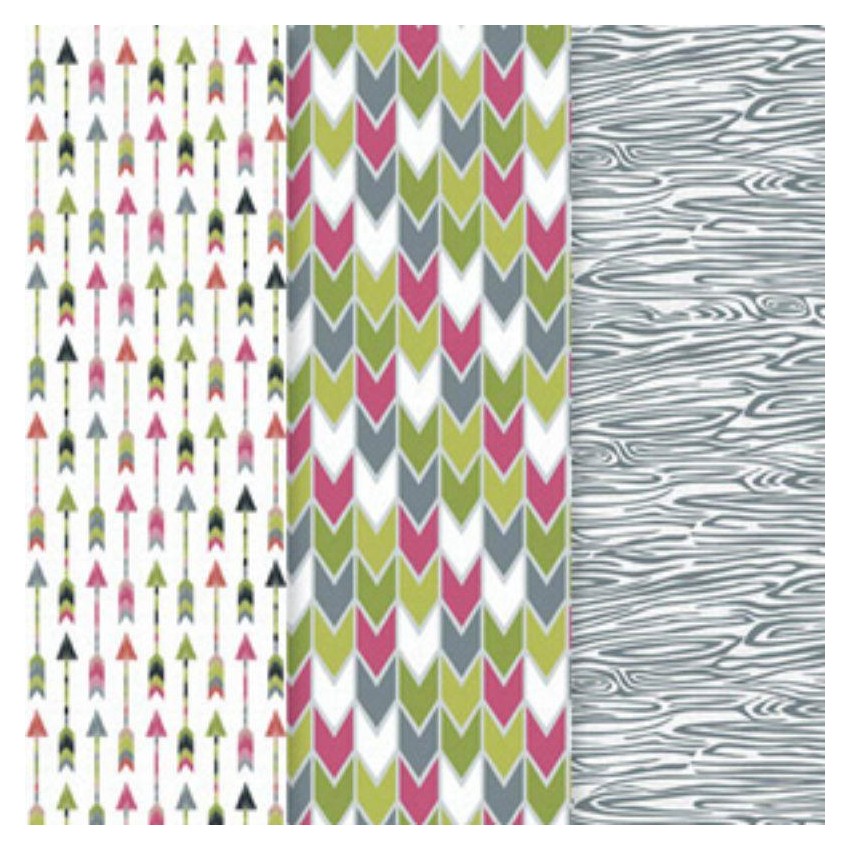 PAPEL DECOUP.DECOART 3HJ. 30,5x40,6cm FLECHAS DP02