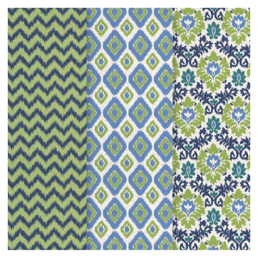 PAPEL DECOUP.DECOART 3HJ. 30,5x40,6cm IKAT    DP04