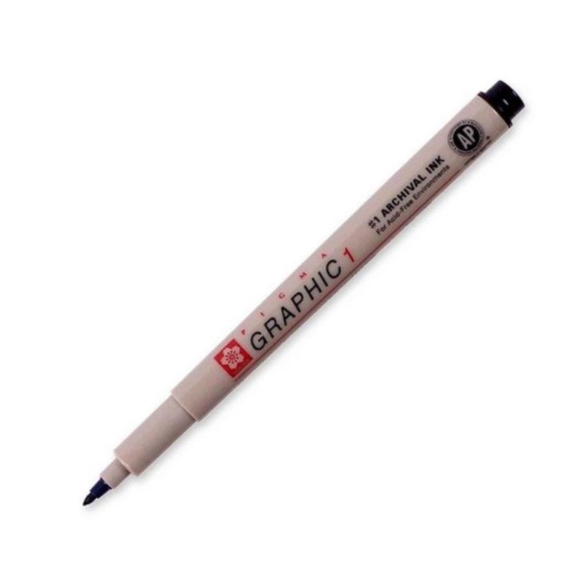 ROTUL.COMIC CALIBR.1mm NEGRO PIGMA GRAPHIC