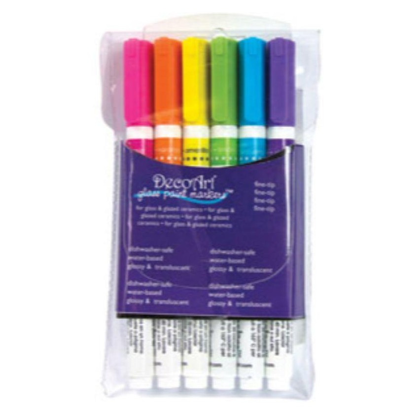SET 6 ROT.PERM.AL AGUA DECOART DGPMK02 SURTIDOS