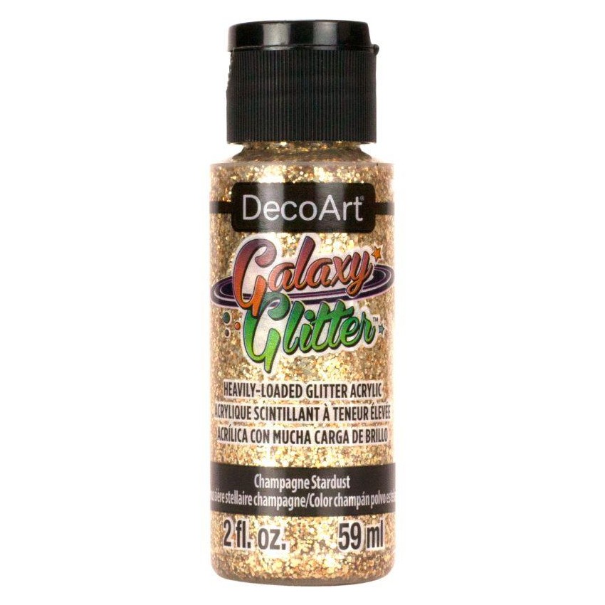 GALAXY GLITTER  59cc DECOART DGG14 CHAMPAGNE STARDUST