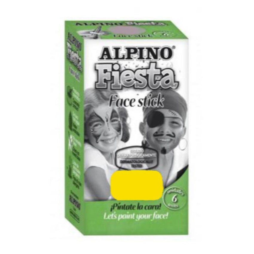 BARRA MAQUILL.FACE STICKS ALPINO AMARILLO