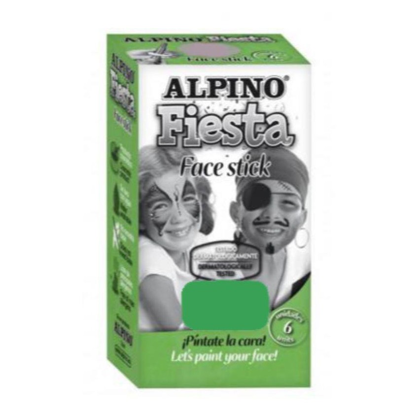 BARRA MAQUILL.FACE STICKS ALPINO VERDE