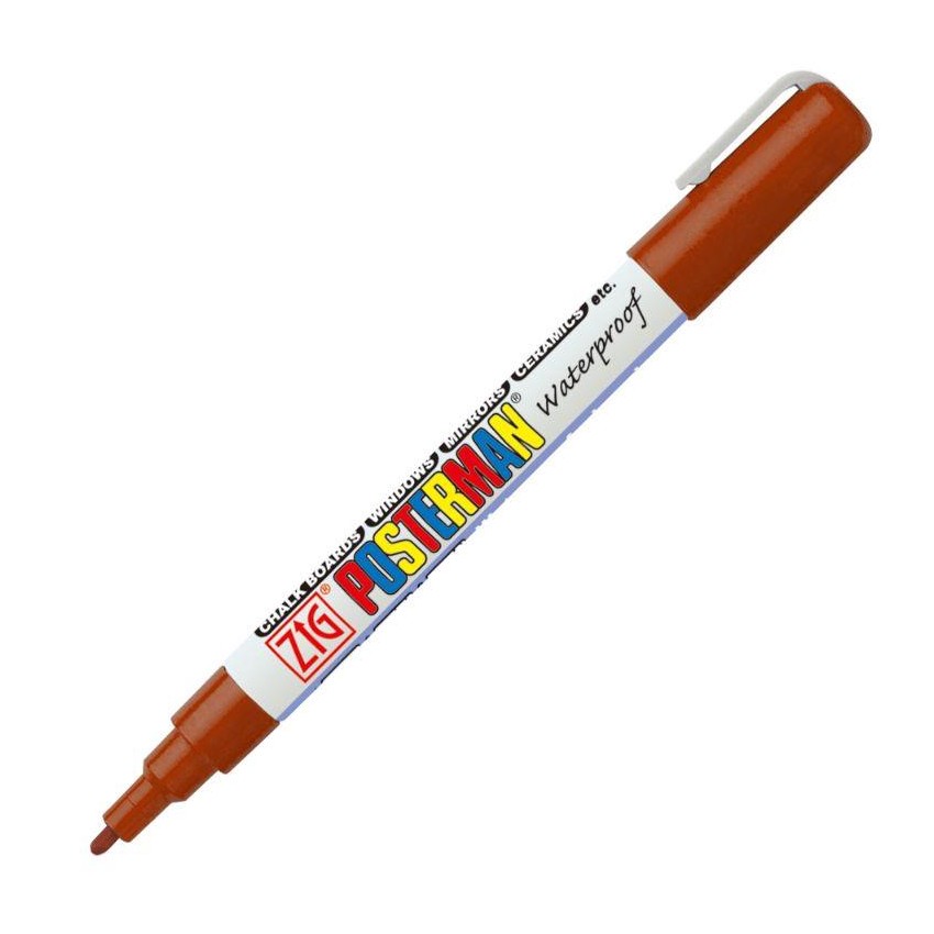 ROTULADOR ZIG POSTERMAN PERMA. 1mm 060 MARRON