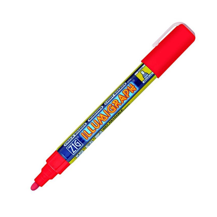 ROTULADOR ZIG ILLUMIGRAPH 2mm 020 ROJO