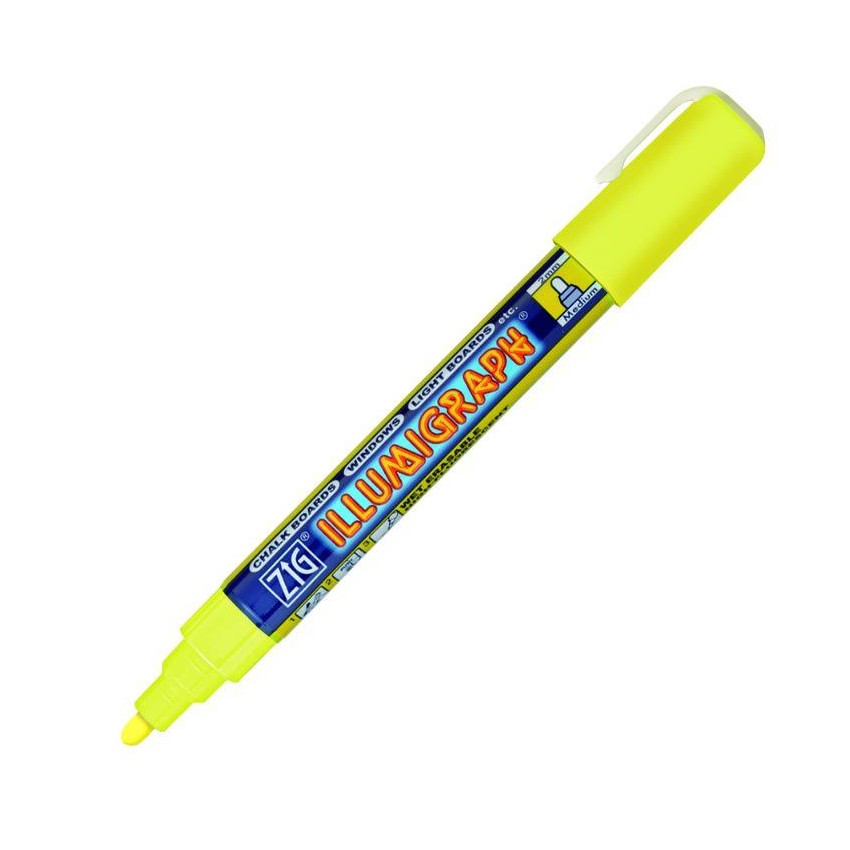 ROTULADOR ZIG ILLUMIGRAPH 2mm 110 AMARILLO