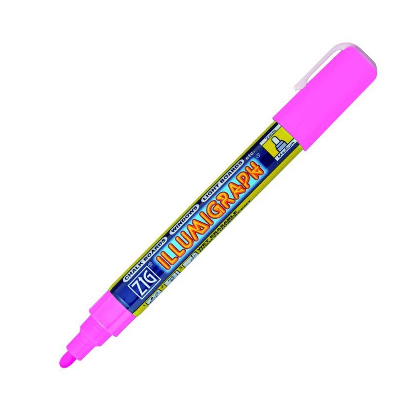 ROTULADOR ZIG ILLUMIGRAPH 2mm 112 ROSA