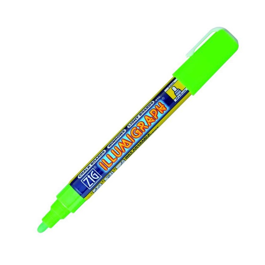 ROTULADOR ZIG ILLUMIGRAPH 2mm 113 VERDE