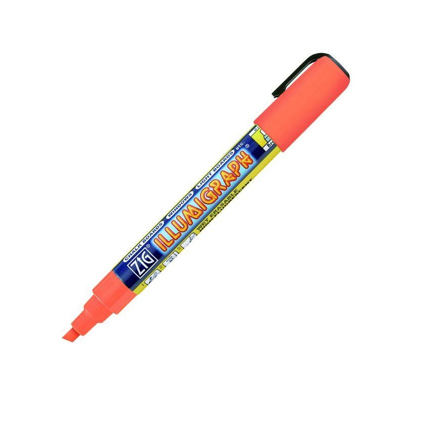 ROTULADOR ZIG ILLUMIGRAPH BISEL 6mm 111 NARANJA
