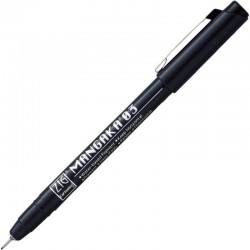 ROTU.ZIG MANGAKA PUNTA 0,3mm 010 NEGRO