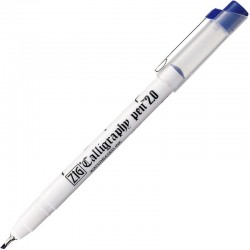 ROTULADOR ZIG CALLIGRAPHY PEN BISEL 2mm 030 AZUL