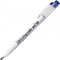ROTULADOR ZIG CALLIGRAPHY PEN BISEL 3mm 030 AZUL