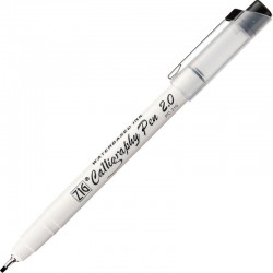 ROTU.CALLIGRAPHY PEN PUNTA CUADRADA 3mm 030 AZUL