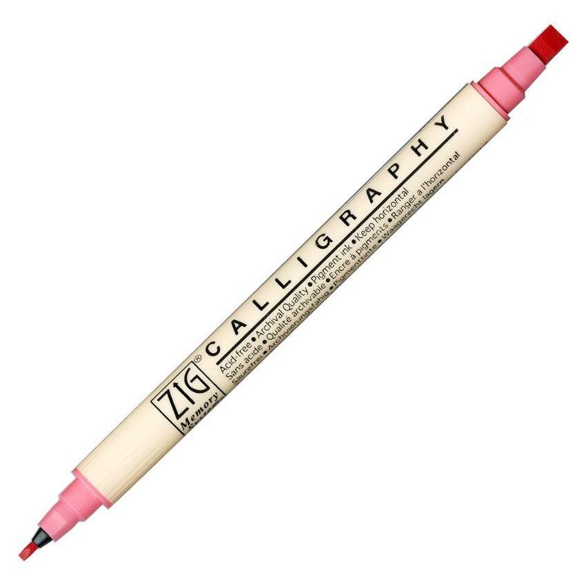 ROTUL.ZIG CALLIGRAPHY DOBLE 2/5mm 021 SALMON