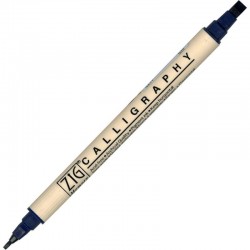 ROTUL.ZIG CALLIGRAPHY DOBLE 2/5mm 035 NAVY