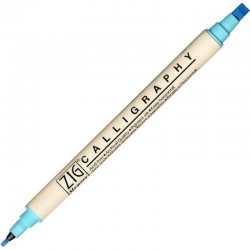 ROTUL.ZIG CALLIGRAPHY DOBLE 2/5mm 036 BLUE BONNET