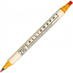 ROTUL.ZIG CALLIGRAPHY DOBLE 2/5mm 052 APRICOT