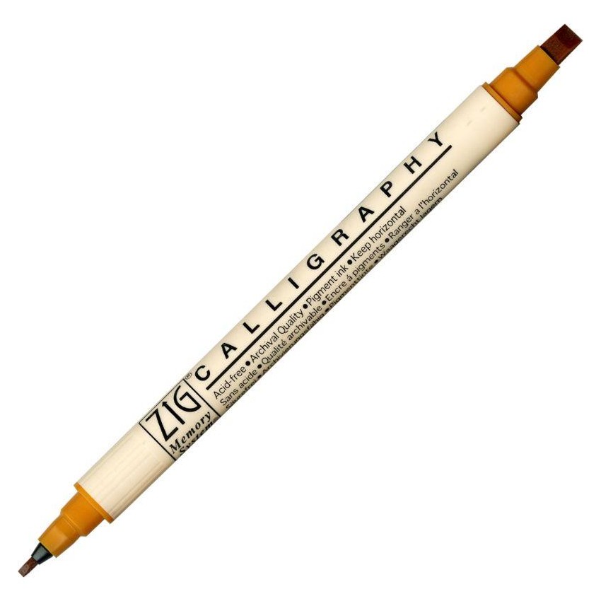 ROTUL.ZIG CALLIGRAPHY DOBLE 2/5mm 061 WHEAT