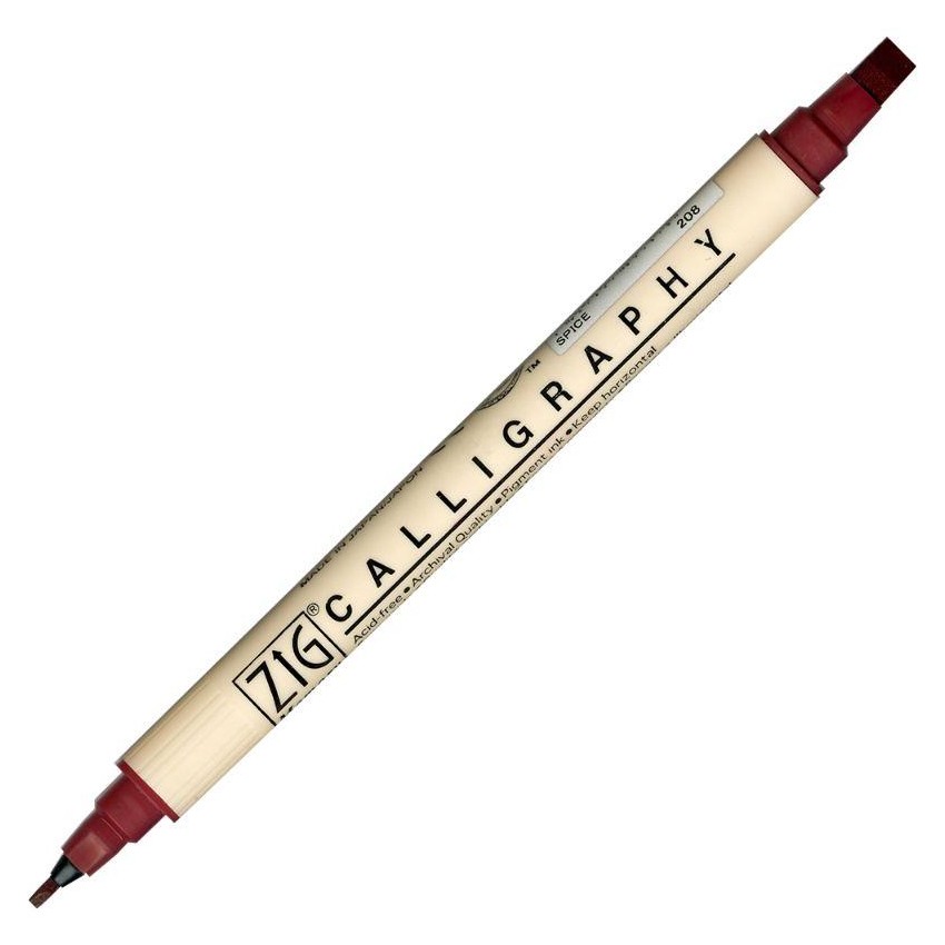 ROTUL.ZIG CALLIGRAPHY DOBLE 2/5mm 208 SPICE