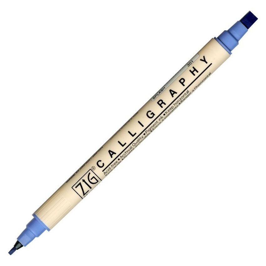 ROTUL.ZIG CALLIGRAPHY DOBLE 2/5mm 301 SPLASH
