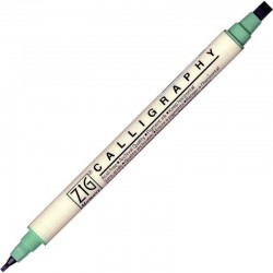 ROTUL.ZIG CALLIGRAPHY DOBLE 2/5mm 404 SAGE BRUSH