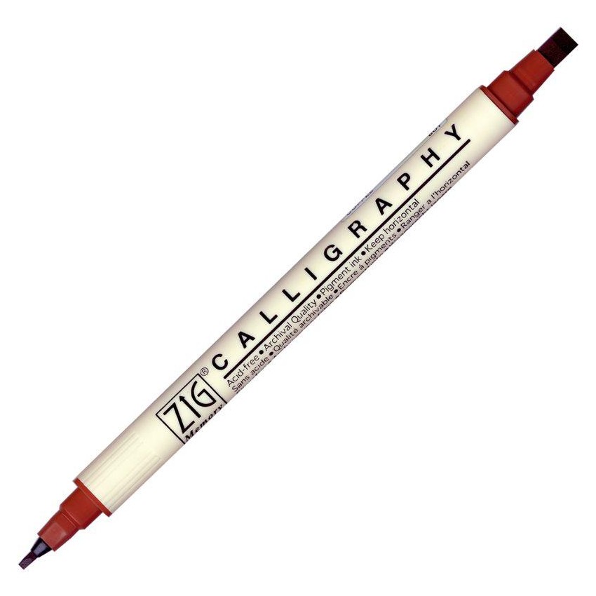 ROTUL.ZIG CALLIGRAPHY DOBLE 2/5mm 601 COFFEE