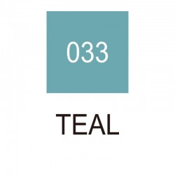 ROTULADOR ZIG SCROLL & BRUSH 033 TEAL