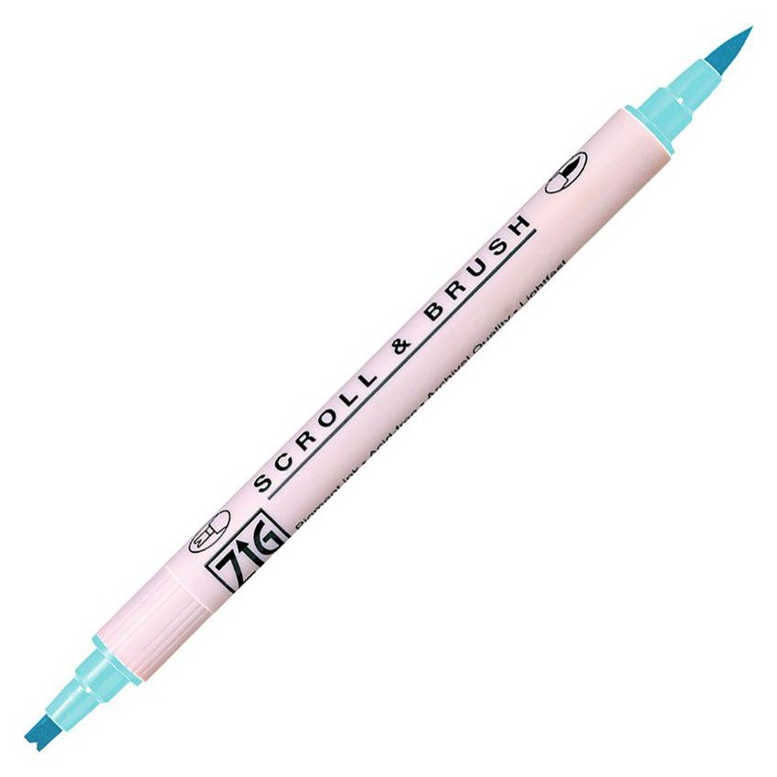 ROTULADOR ZIG SCROLL & BRUSH 036 BLUE BONNET