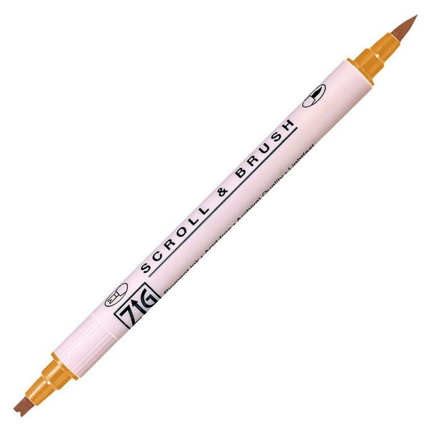 ROTULADOR ZIG SCROLL & BRUSH 061 WHEAT
