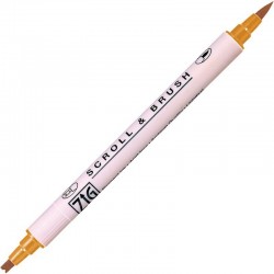 ROTULADOR ZIG SCROLL & BRUSH 061 WHEAT