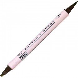 ROTULADOR ZIG SCROLL & BRUSH 062 CHOCOLATE