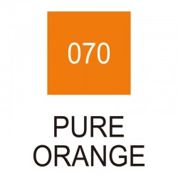 ROTULADOR ZIG SCROLL & BRUSH 070 PURE ORANGE