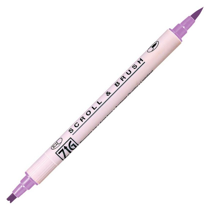 ROTULADOR ZIG SCROLL & BRUSH 081 HYACINTH