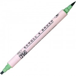 ROTULADOR ZIG SCROLL & BRUSH 404 SAGE BRUSH