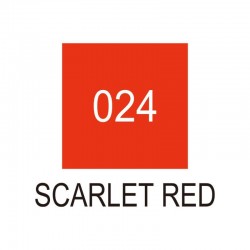 ROTU.ART&GRAPHIC TWIN 0,8/BRUSH 024 SCARLET RED