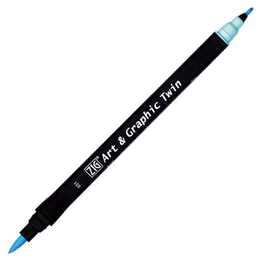 ROTU.ART&GRAPHIC TWIN 0,8/BRUSH 031 LT. BLUE