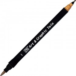 ROTU.ART&GRAPHIC TWIN 0,8/BRUSH 049 BEIGE