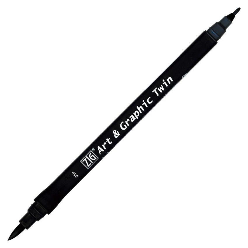 ROTU.ART&GRAPHIC TWIN 0,8/BRUSH 059 PEACOCK BLUE