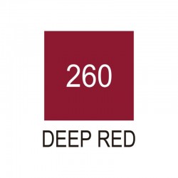 ROTU.ART&GRAPHIC TWIN 0,8/BRUSH 260 DEEP RED 2