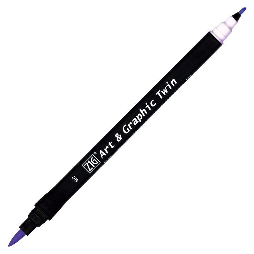 ROTU.ART&GRAPHIC TWIN 0,8/BRUSH 602 ENGLI.LAVENDER