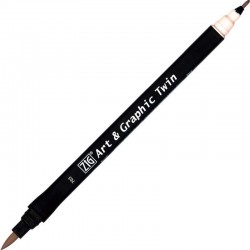 ROTU.ART&GRAPHIC TWIN 0,8/BRUSH 703 BLUSH