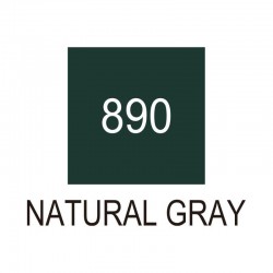 ROTU.ART&GRAPHIC TWIN 0,8/BRUSH 890 NATURAL GRAY