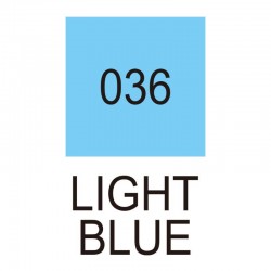 ROTU.CLEAN COLOR 0,8/REAL BRUSH 036 LT. BLUE