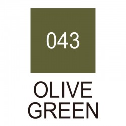 ROTU.CLEAN COLOR 0,8/REAL BRUSH 043 OLIVE GREEN 2