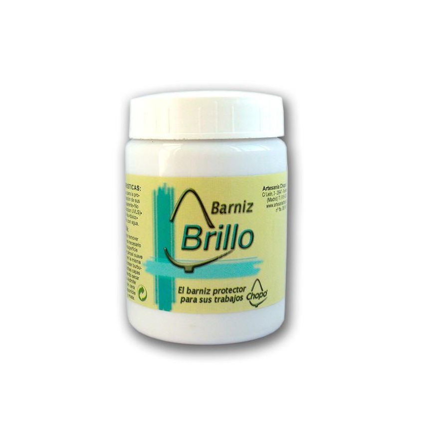 BARNIZ BRILLANTE AL AGUA CHOPO 200cc·
