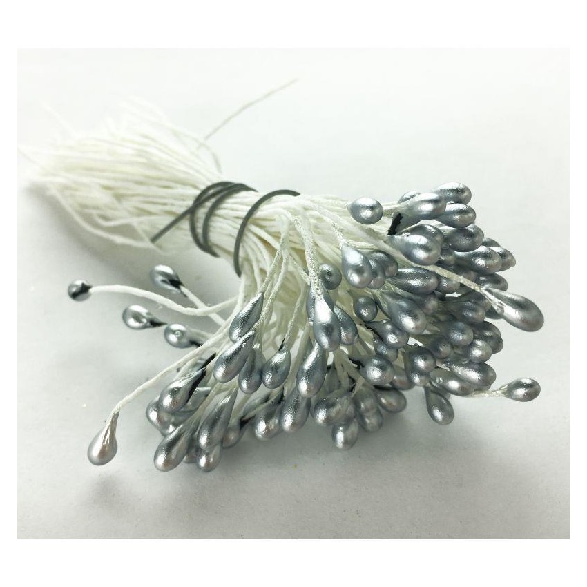 PISTILOS NACARADO SIMPLE PLATA