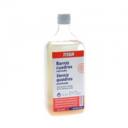 BARNIZ CUADROS SATINADO TITAN 1000cc