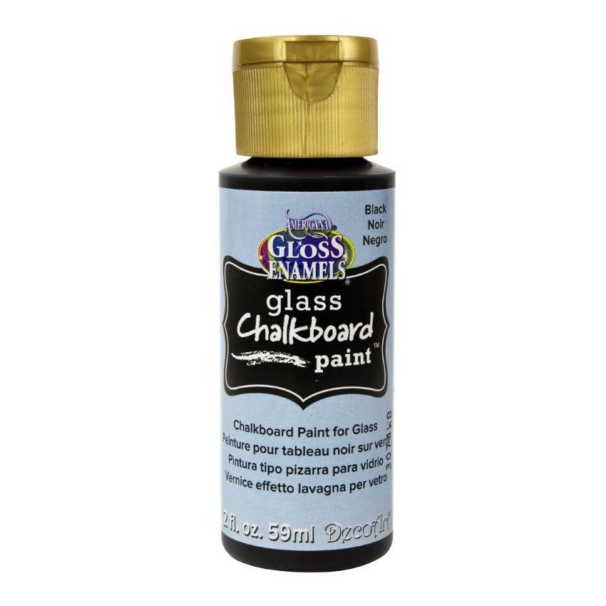 PINT.PIZARRAS NEGRO ESP.CRISTAL AMER. 60cc·DS-111C