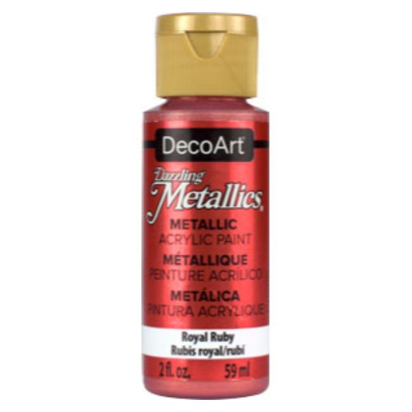 ACRILICO AMERICANA METALIZADO 60cc ROYAL RUBY Nº74