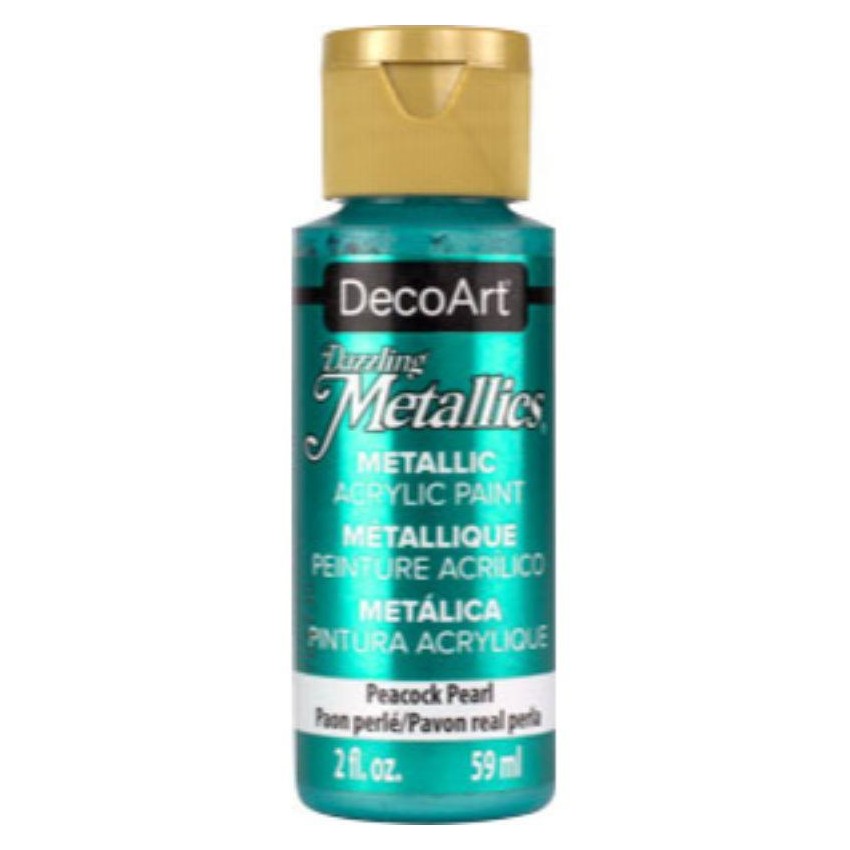 ACRILICO AMERIC METALIZ.60cc PAVO REAL PERLA Nº314